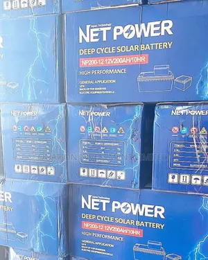 200ah 12v Net Power Deep Cycle Solar Battery