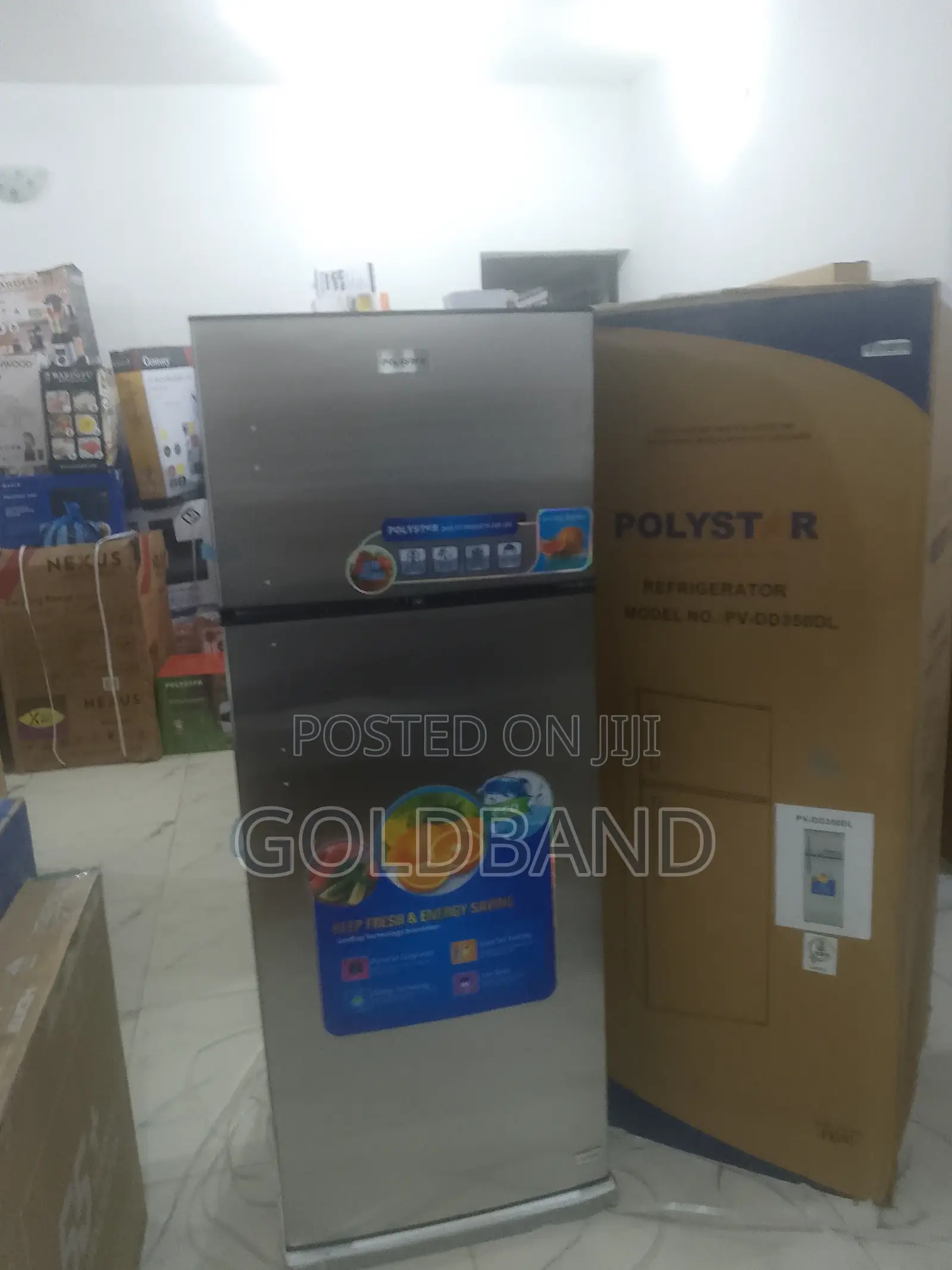 Polystar Double Door 225l Refrigerator – Power Saving Mode