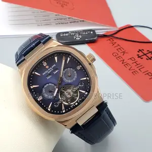 Patek Philippe Leather Band Watches