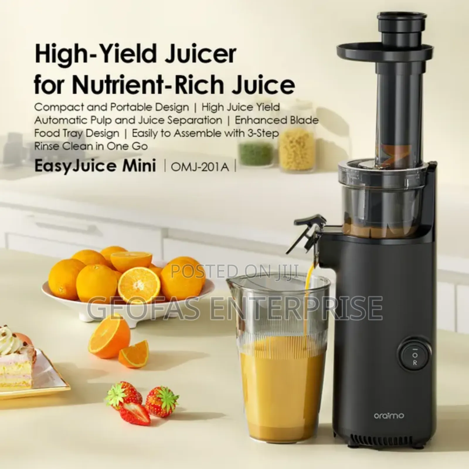 Oraimo Easyjuice Mini Portable Slow Juicer