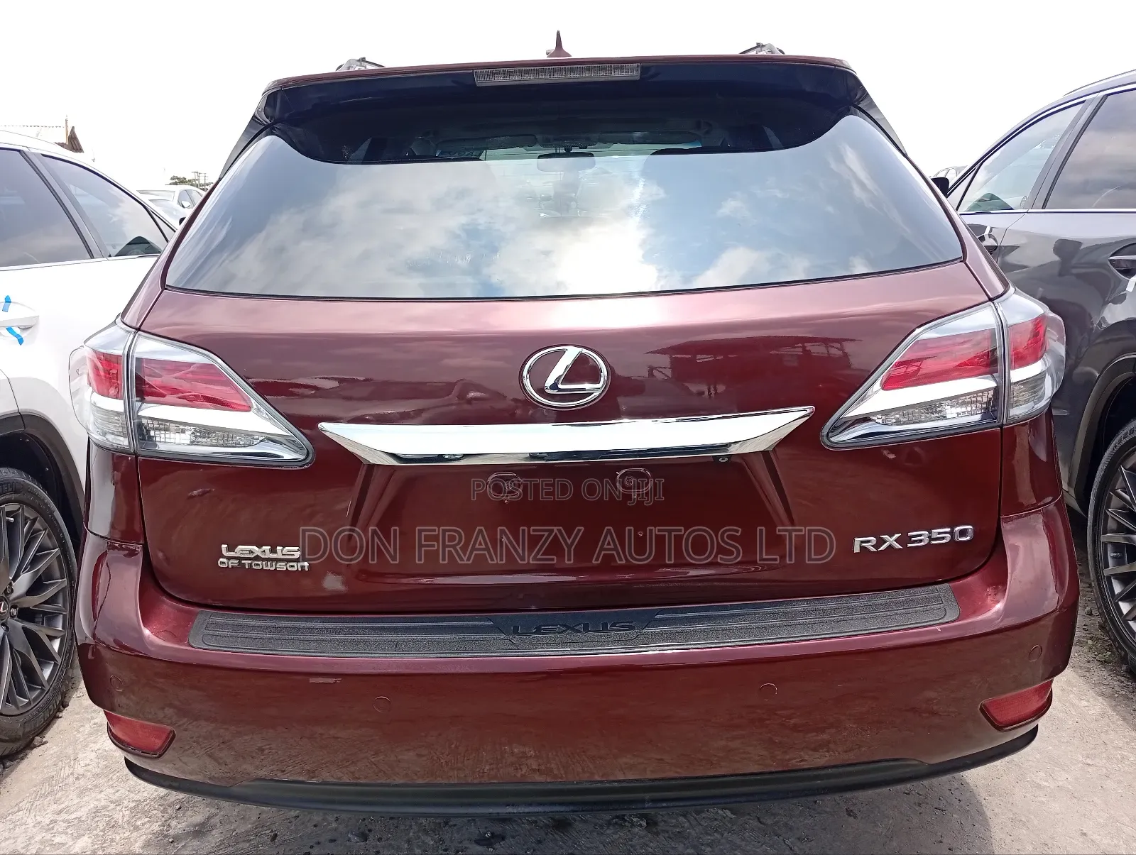 Lexus RX 2014 Red
