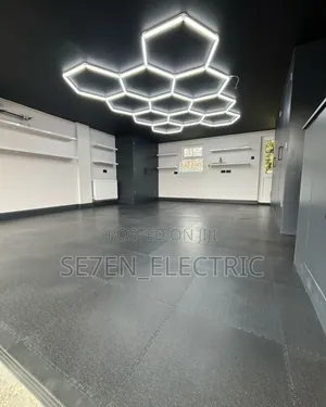 Ceiling Flush Mounted Hexagon Light