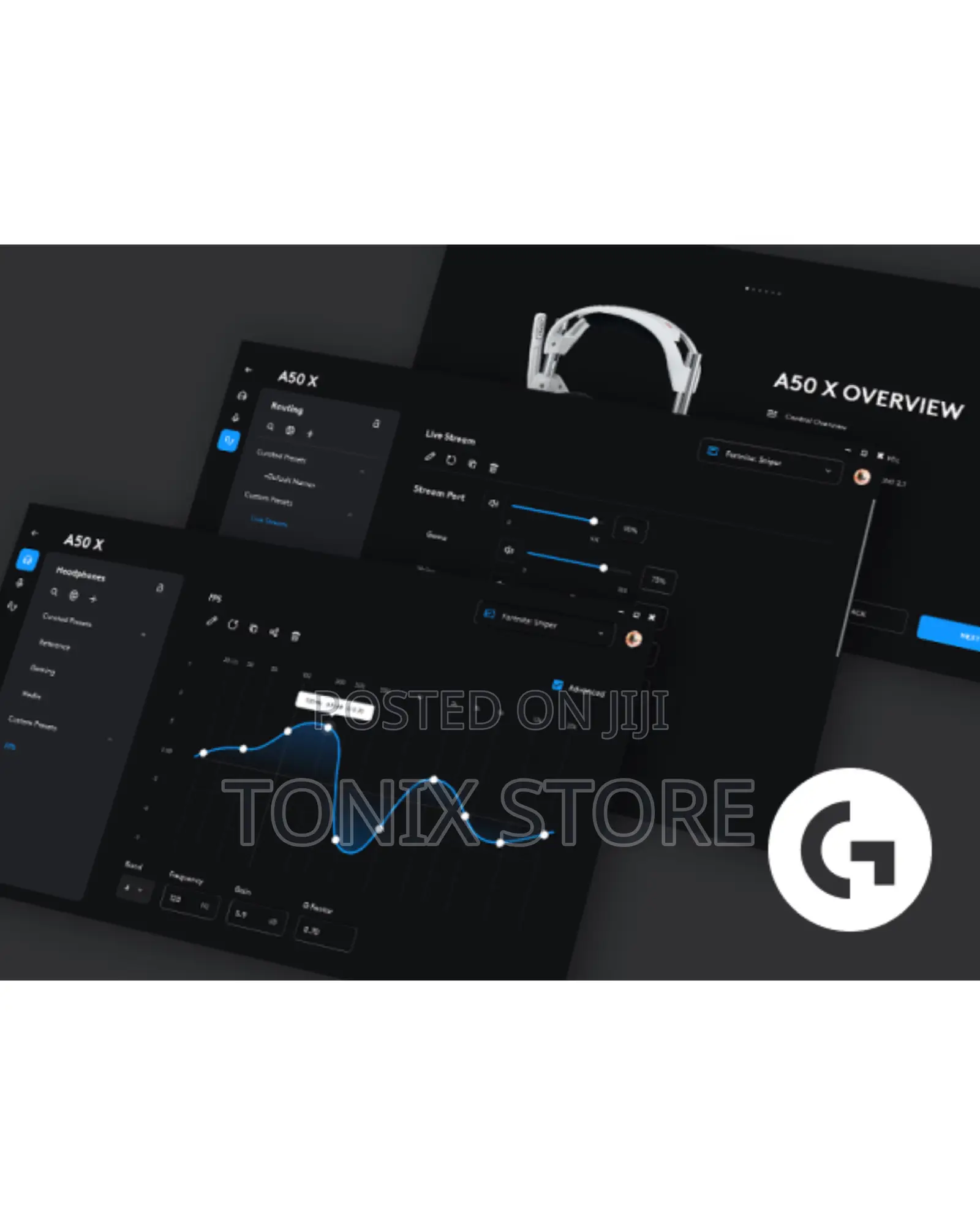 Logitech G Astro A50 X Omni-Platform Wireless Gaming Headset