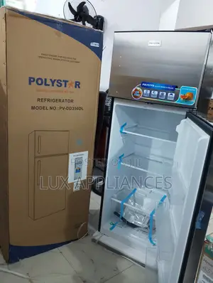 Polystar 225l Plug Use Double Door Refrigerator Is a Compact,