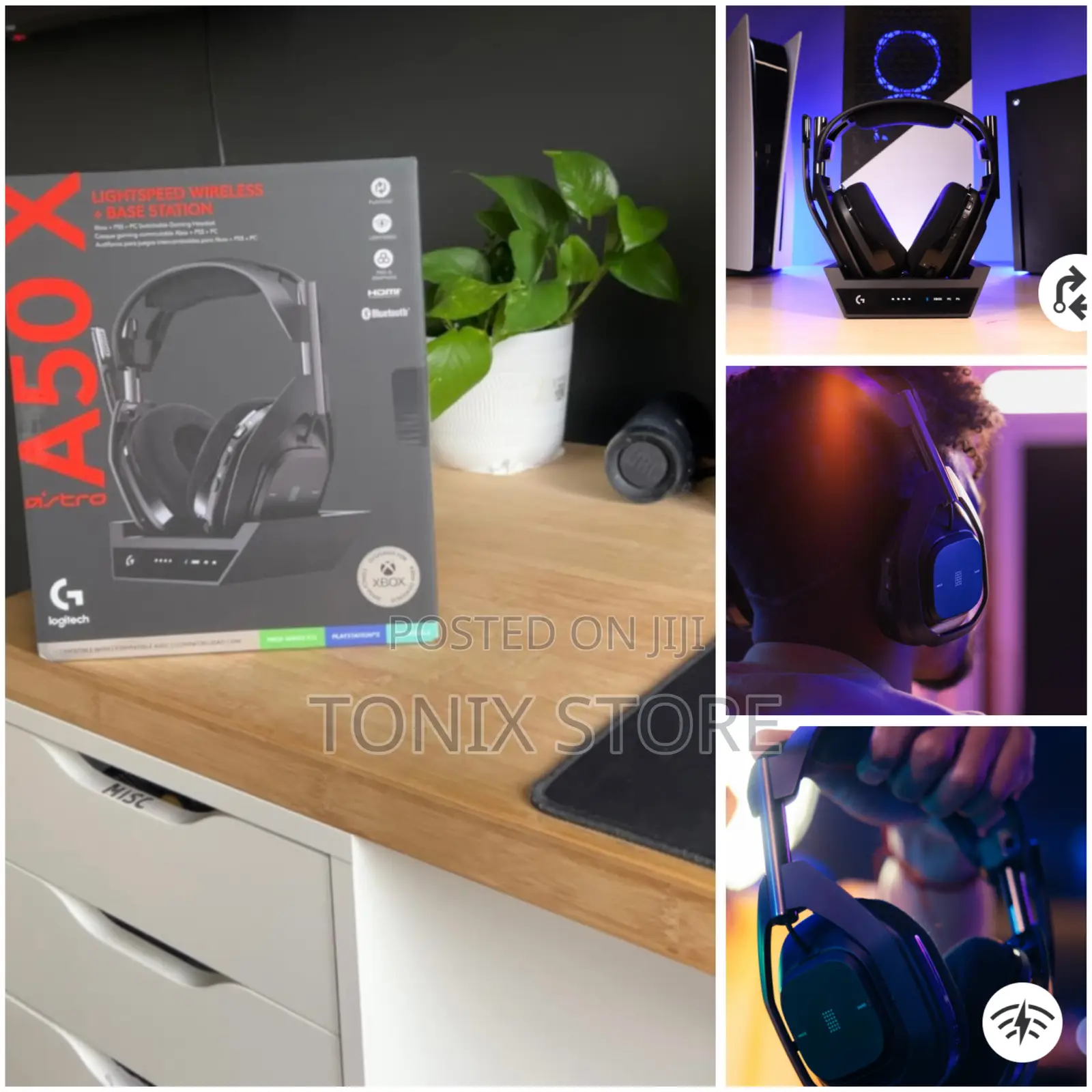 Logitech G Astro A50 X Omni-Platform Wireless Gaming Headset