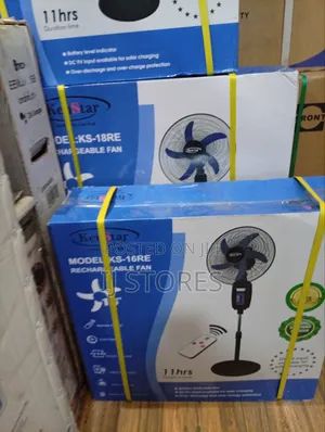 Ken Star 16" Standing Rechargeable Standing Fan