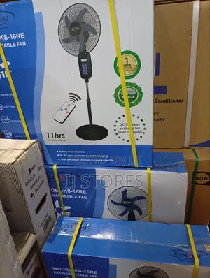 Ken Star 16" Standing Rechargeable Standing Fan