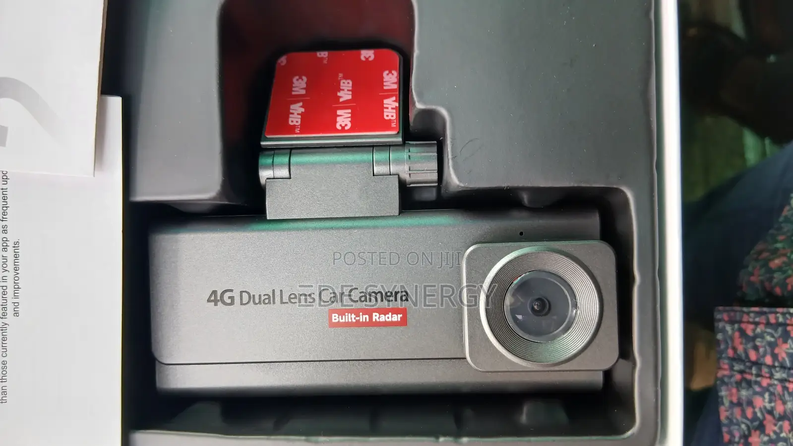 4g Dual Camera Dashcam With Sim Card, Memory Card and Mobile App