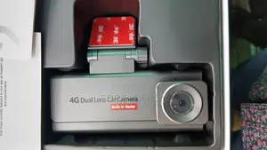 4g Dual Camera Dashcam With Sim Card, Memory Card and Mobile App