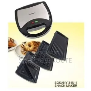 Sonkany Sandwich Maker 3 in 1 Kj 302