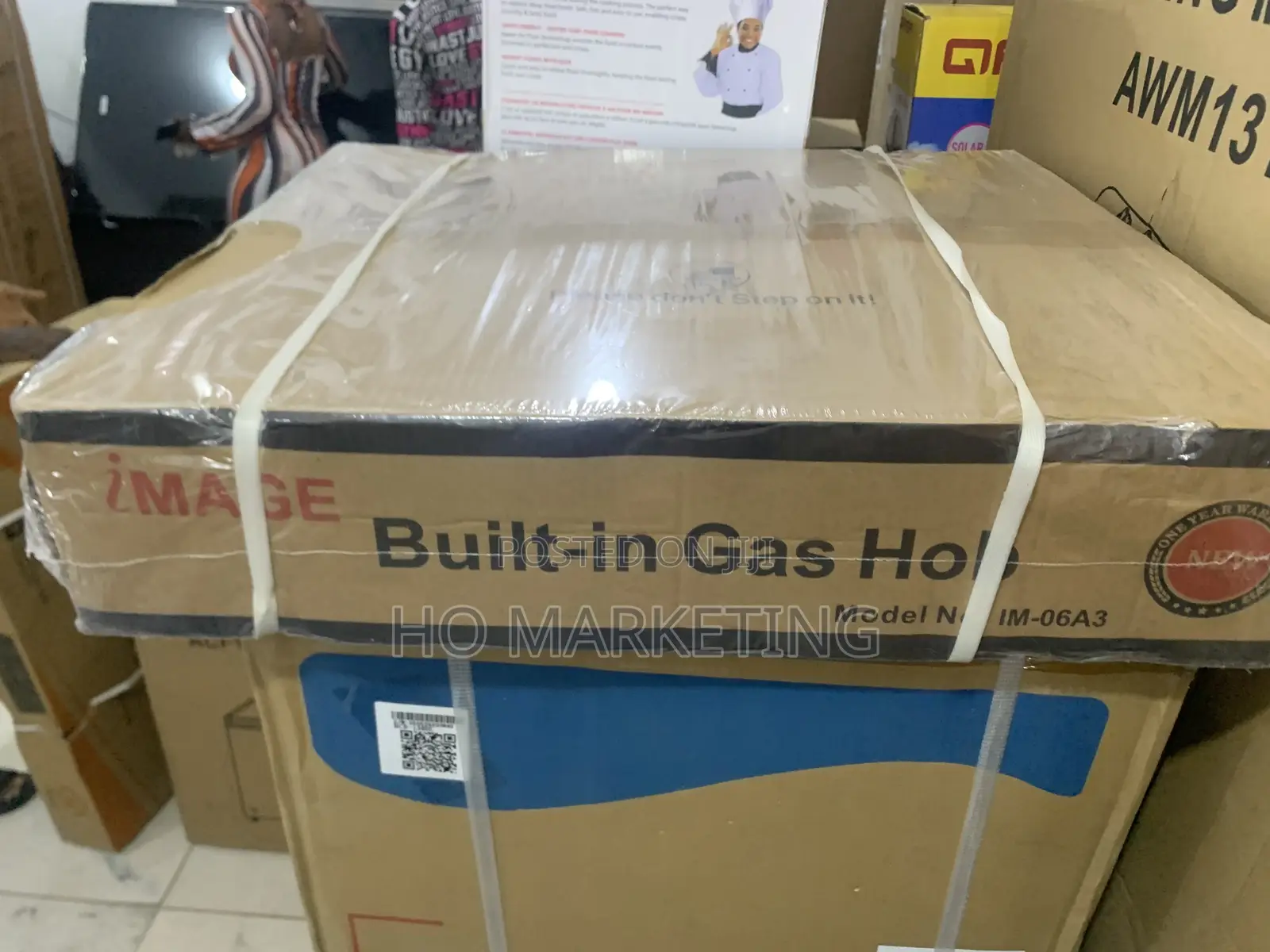 Im-06a3 Built-in Gas Hob – 4 Burners, Auto Ignition Feature