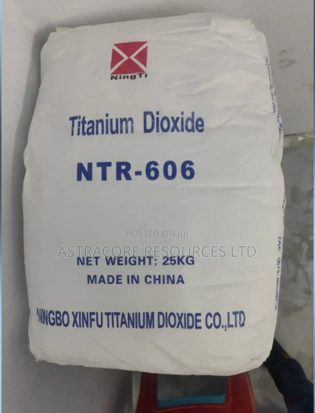 Titanium Dioxide – High Quality (25kg Bag)