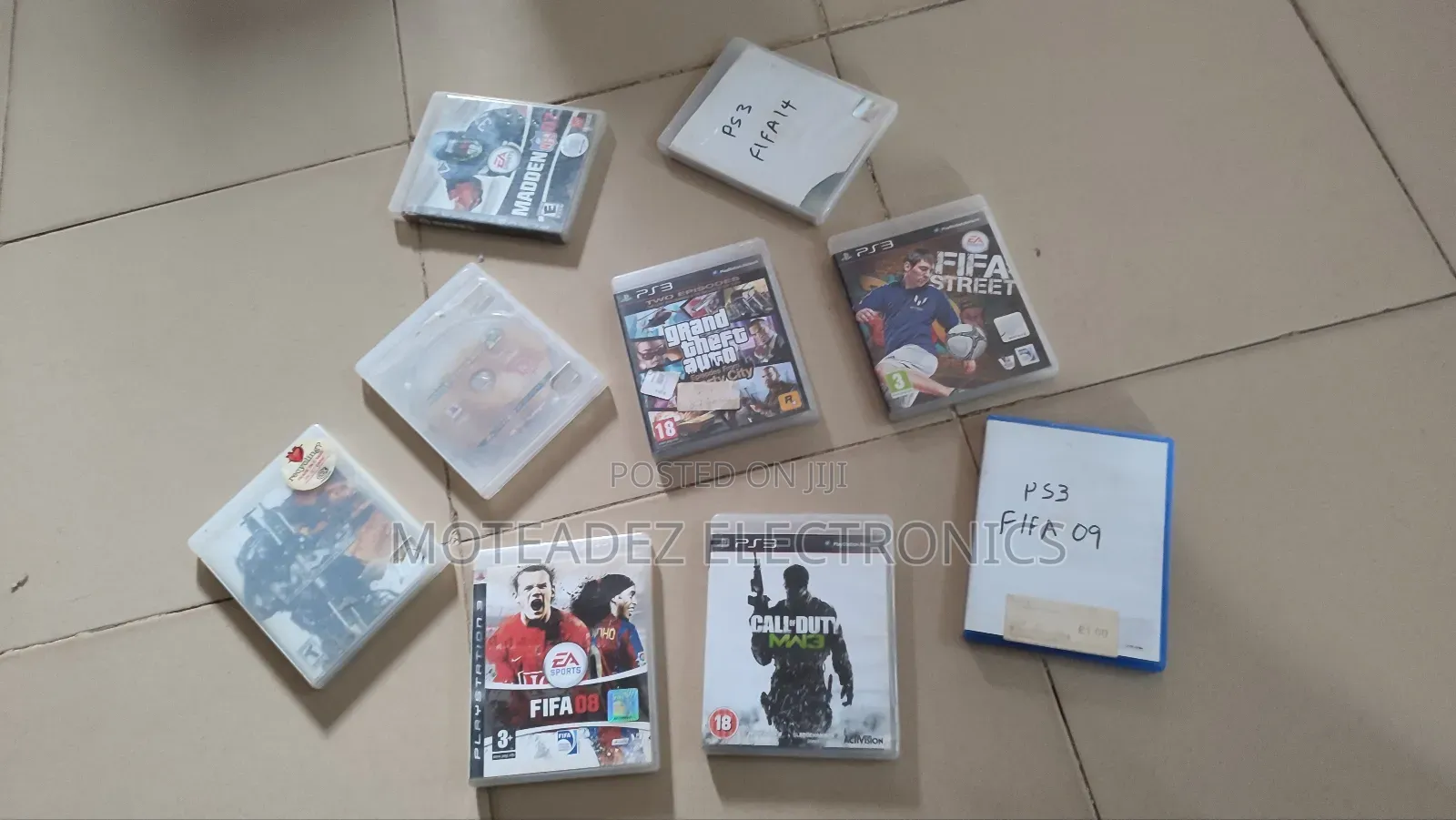 Uk Used Sony Playstation 3 Game CDS ( Working)