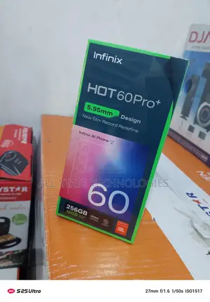 New Infinix Hot 60 Pro+ 128 GB Black