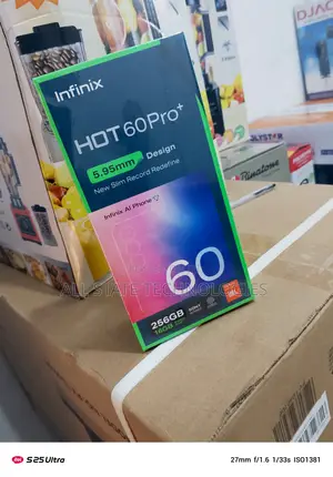 New Infinix Hot 60 Pro+ 128 GB Black