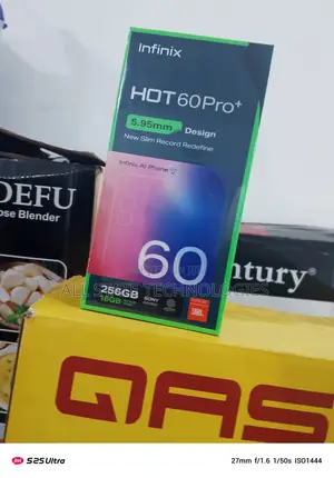 New Infinix Hot 60 Pro+ 128 GB Black