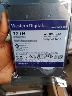 Wd Purple 12tb Surveillance Hdd