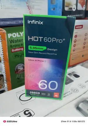 New Infinix Hot 60 Pro+ 128 GB Black