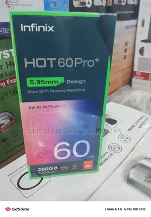 New Infinix Hot 60 Pro+ 128 GB Black