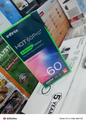 New Infinix Hot 60 Pro+ 128 GB Black