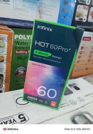 New Infinix Hot 60 Pro+ 128 GB Black