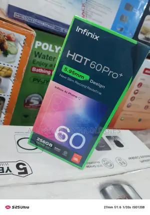New Infinix Hot 60 Pro+ 128 GB Black