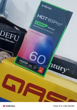 New Infinix Hot 60 Pro+ 128 GB Black