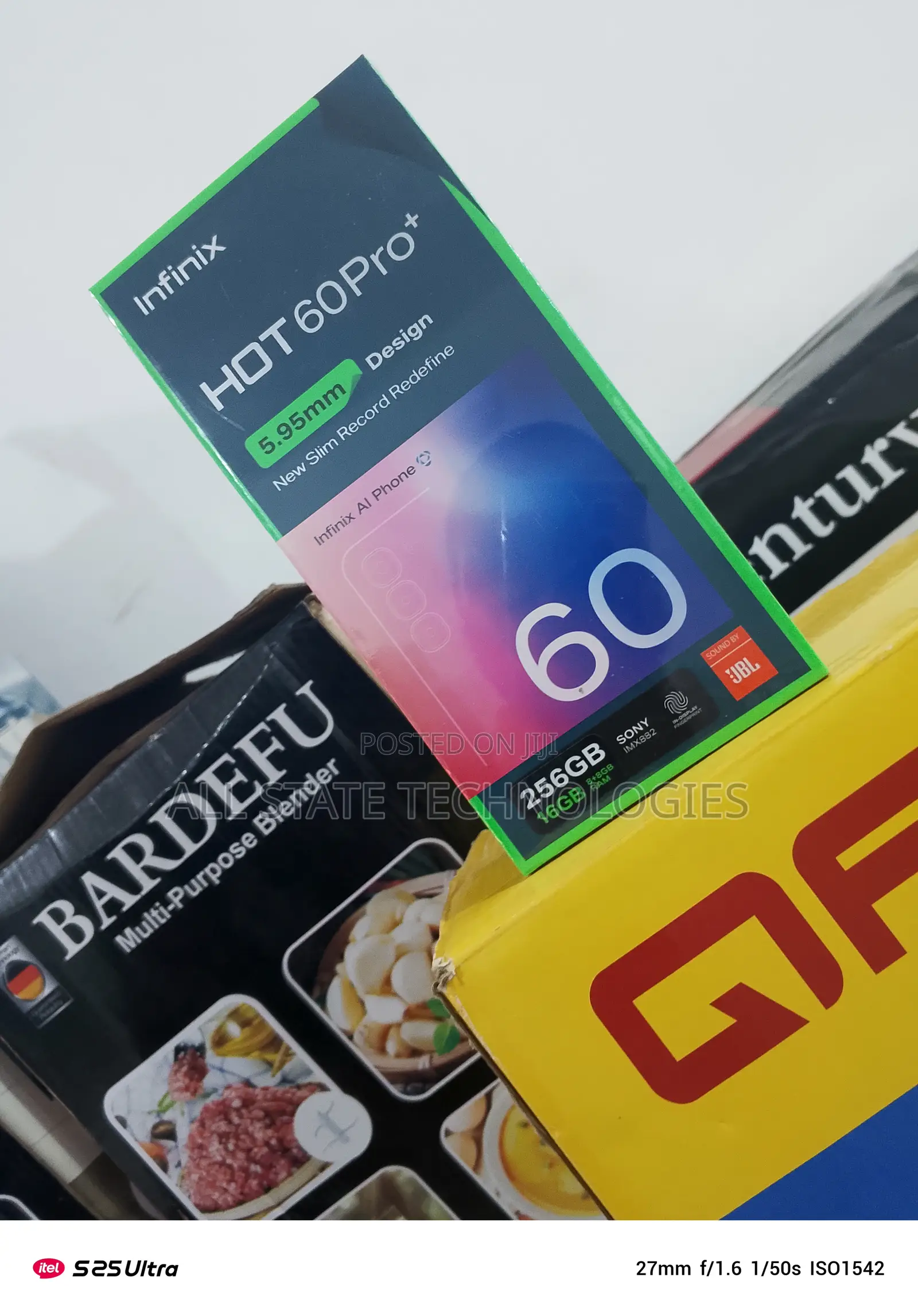 New Infinix Hot 60 Pro+ 128 GB Black