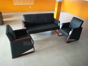 Leather 5 Seaters Cushion Chair