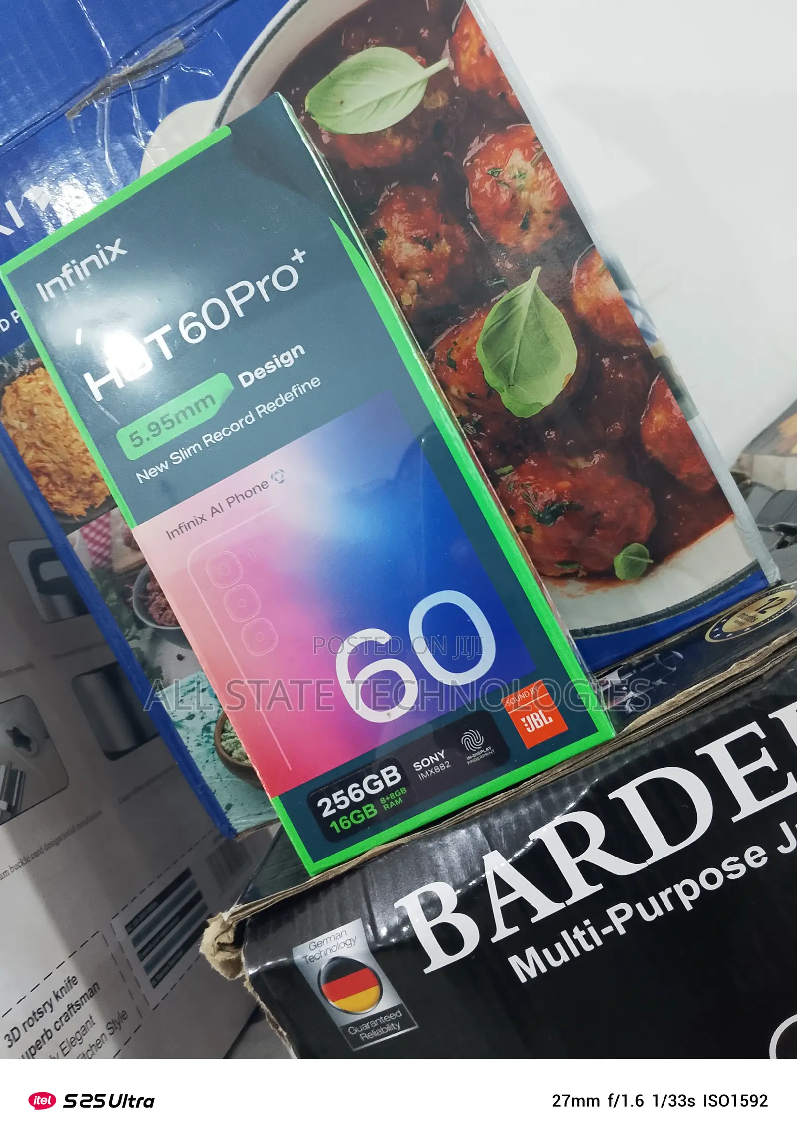 New Infinix Hot 60 Pro+ 128 GB Black