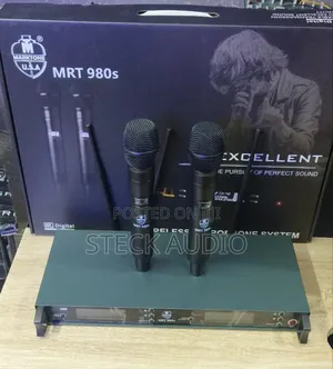 MRT 980s Marktone Usa Wireless Microphone. A High Standard Quality
