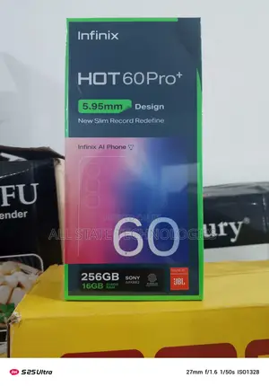 New Infinix Hot 60 Pro+ 128 GB Black