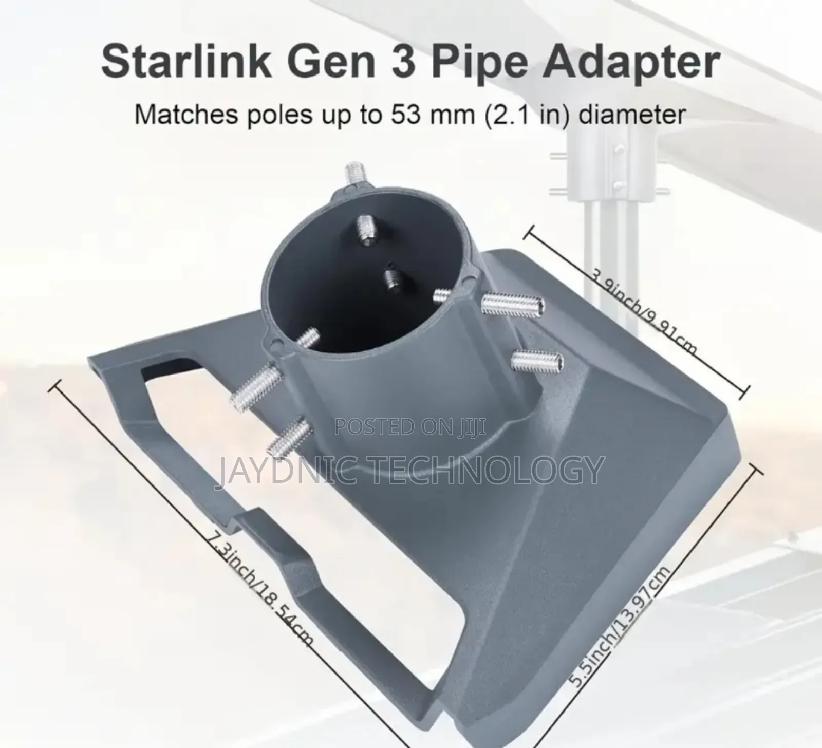 Starlink Gen3 Pipe Adapter