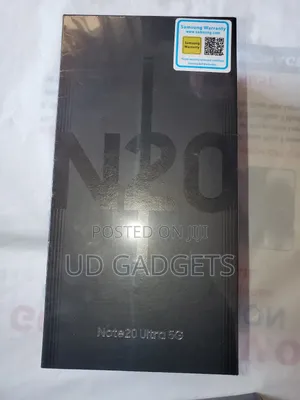 New Samsung Galaxy Note 20 Ultra 5G 128 GB Black