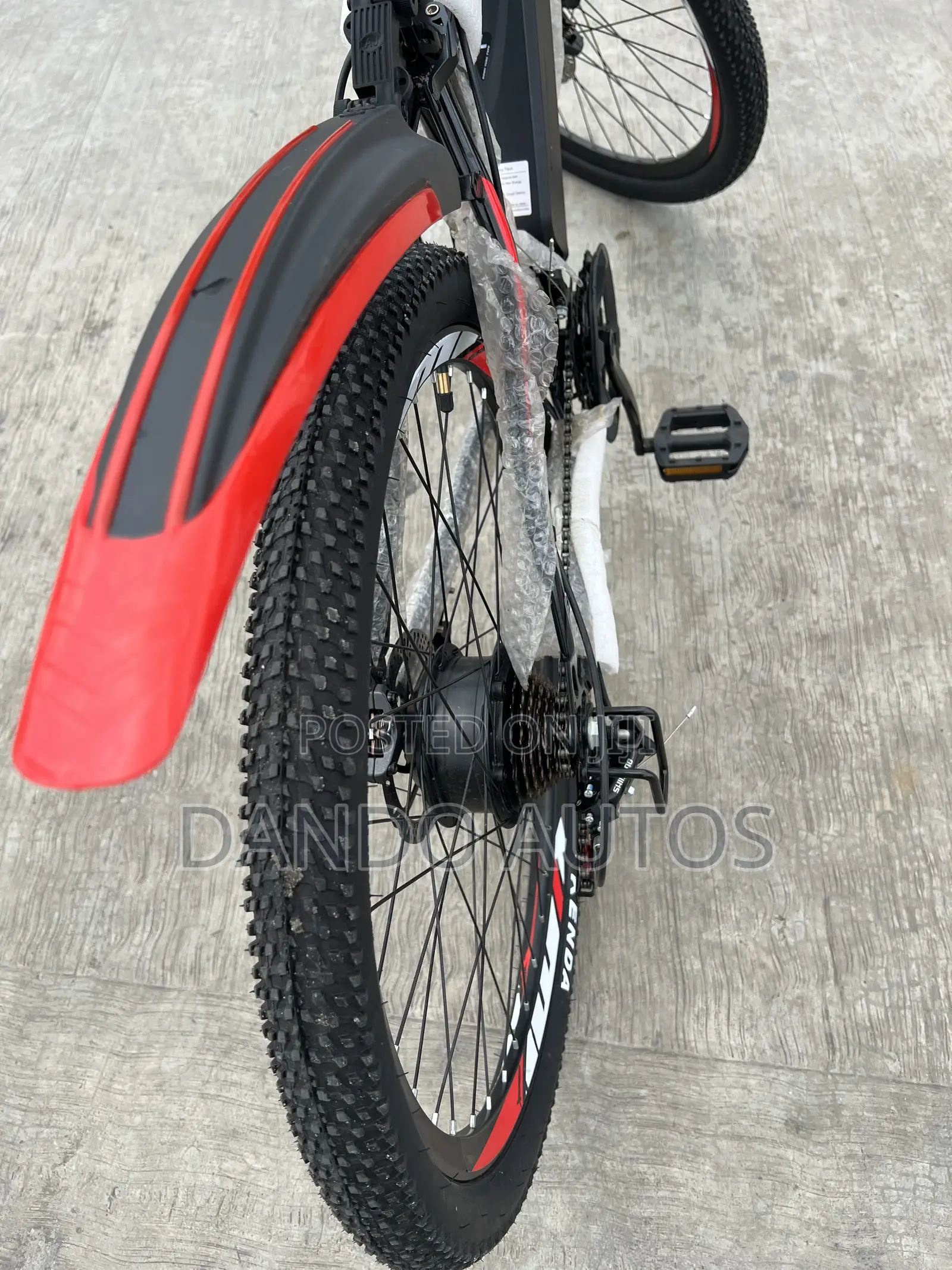 New Motorcycle 2024 Red