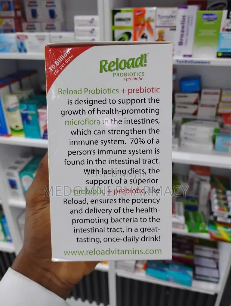 Reload Probiotics + Prebiotics – 30 Single-Serve Sachets