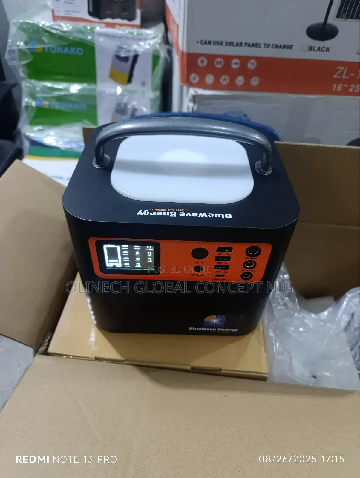 500 E Blue Wave Solar Generator