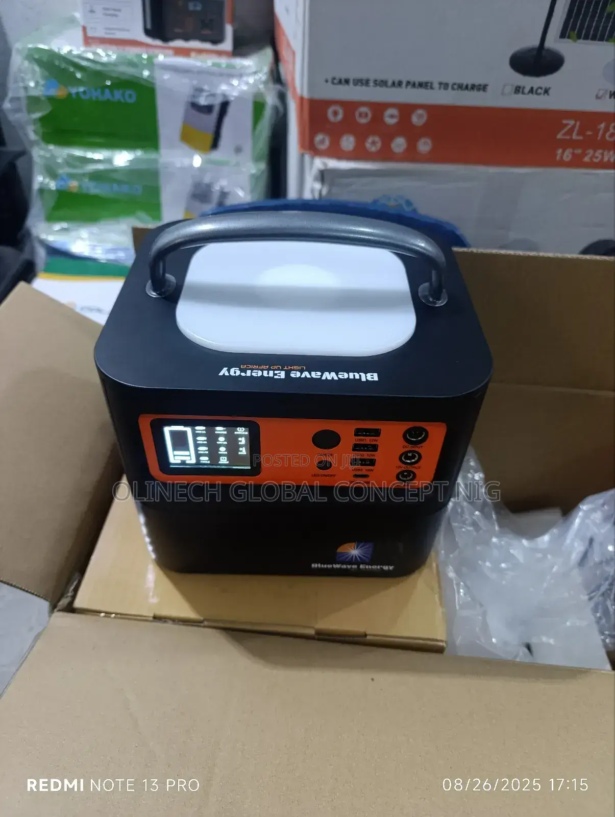 500 E Blue Wave Solar Generator