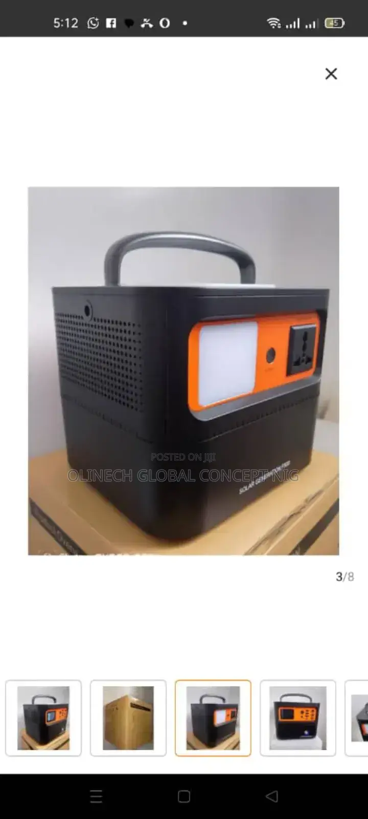 500 E Blue Wave Solar Generator