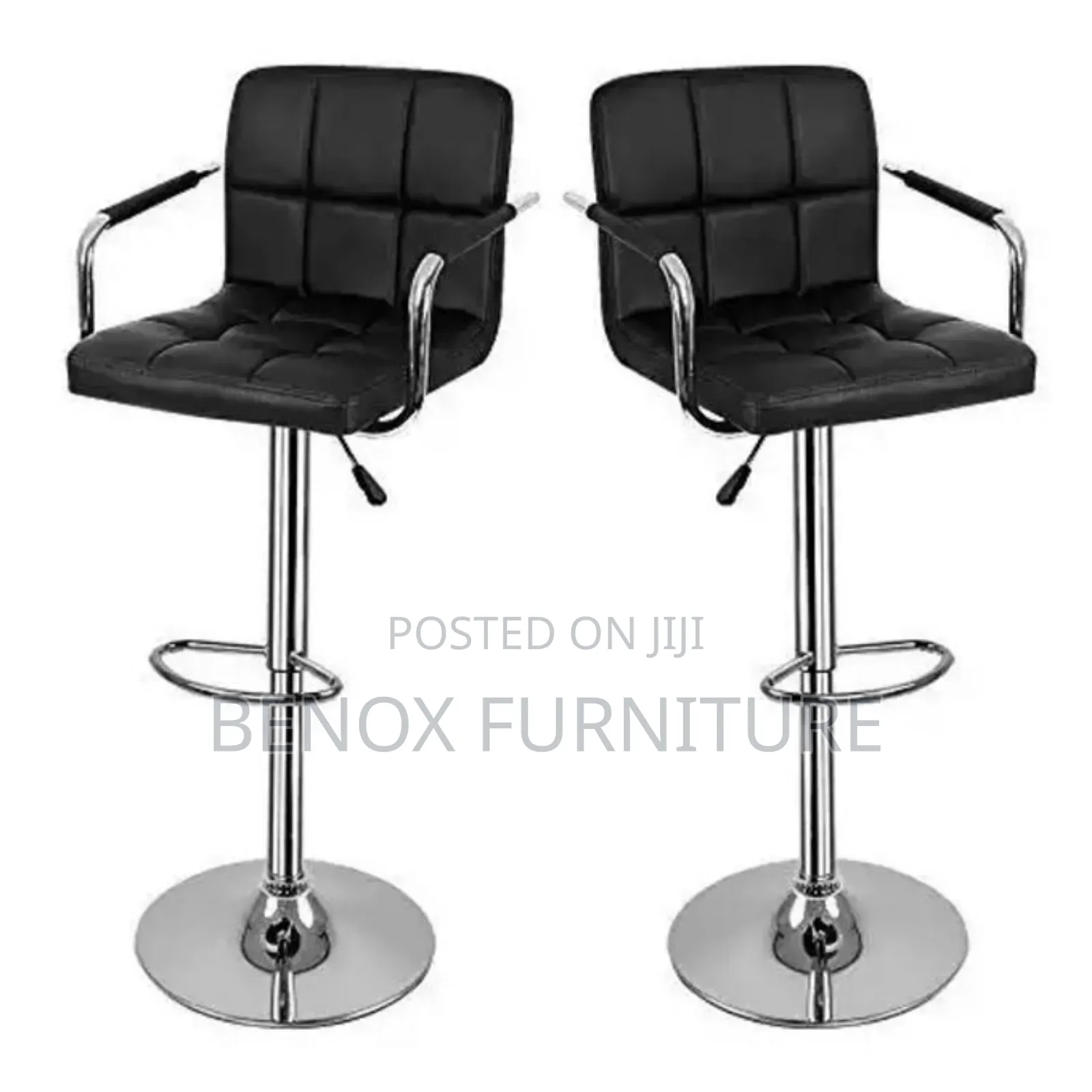 High Back Barstool Adjustable Chair