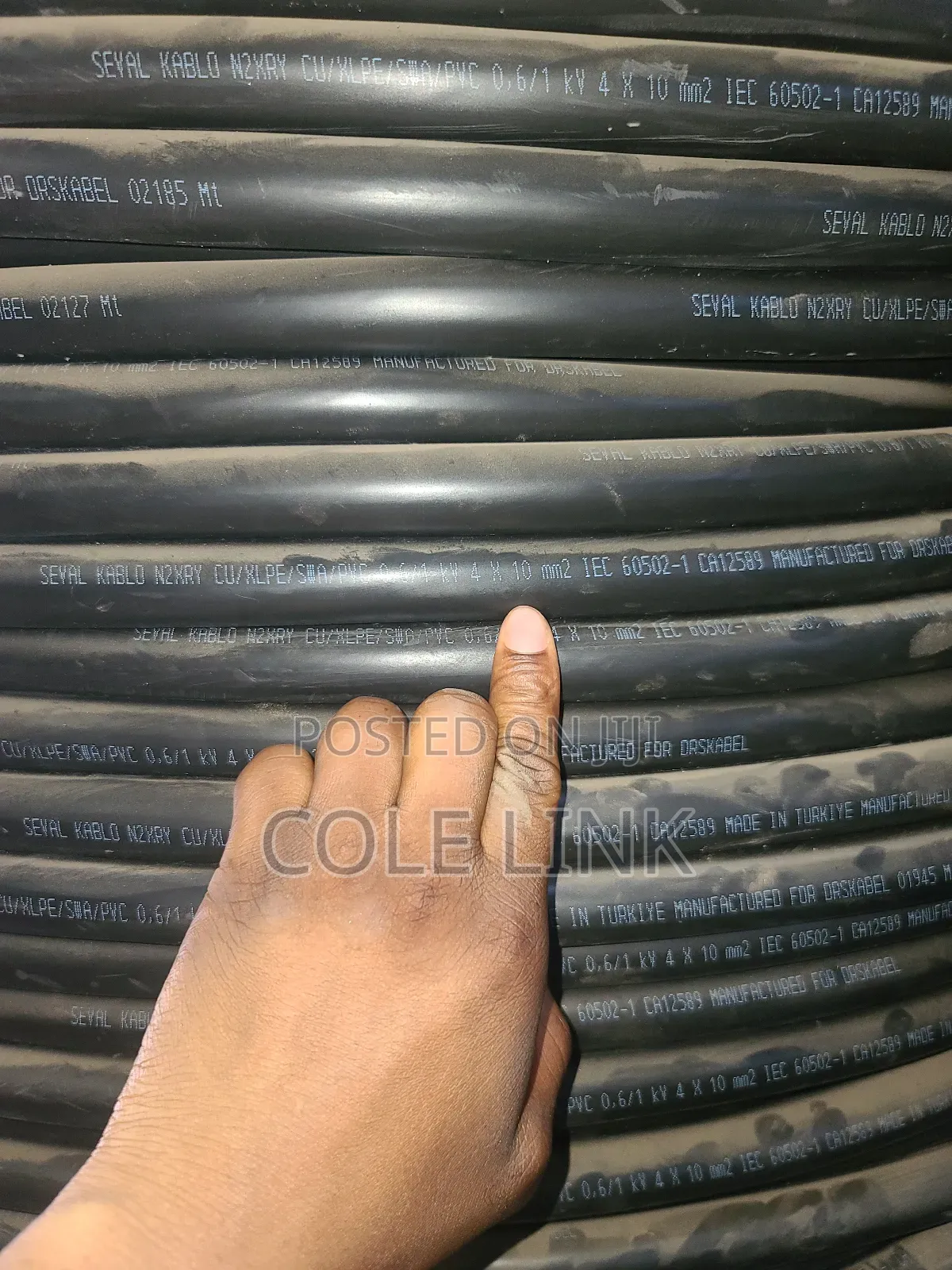 10mm X 4core Armoured Cable