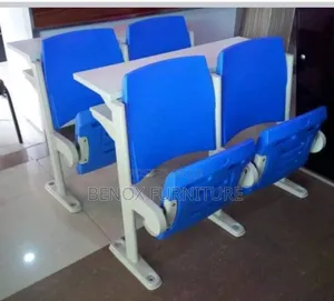 Plastic Design Training Table and Chair 2 In1