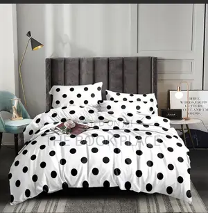 Pokka Dot Bedsheets With Pillow Case
