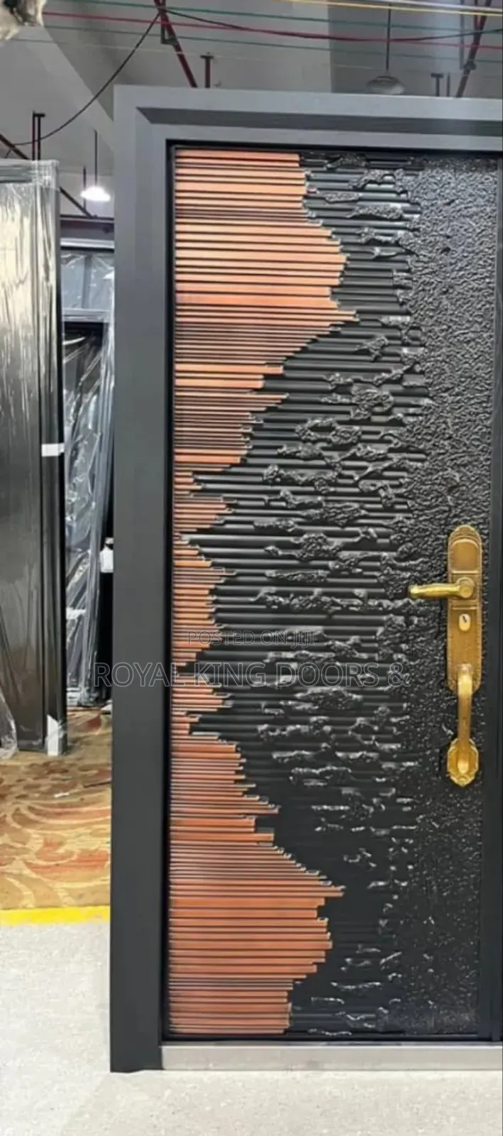 Copper Cast Water Resistant Security Doors