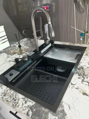Multifunction Kitchen Sink Black