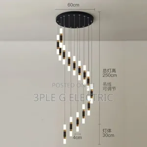 60cm By 15lamps Nordic Dropping Staircase Light