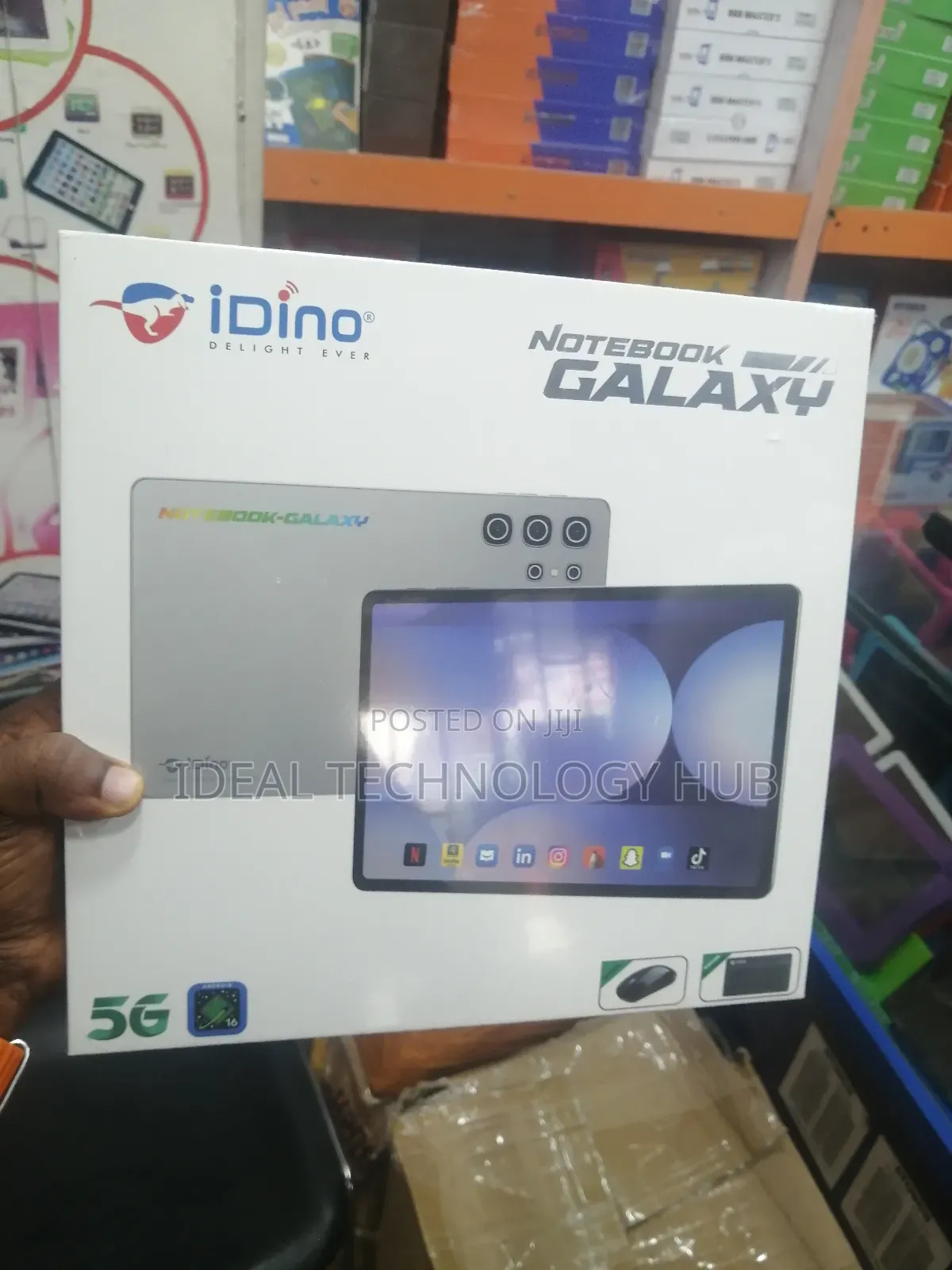 New Dino Notebook 512 GB Black