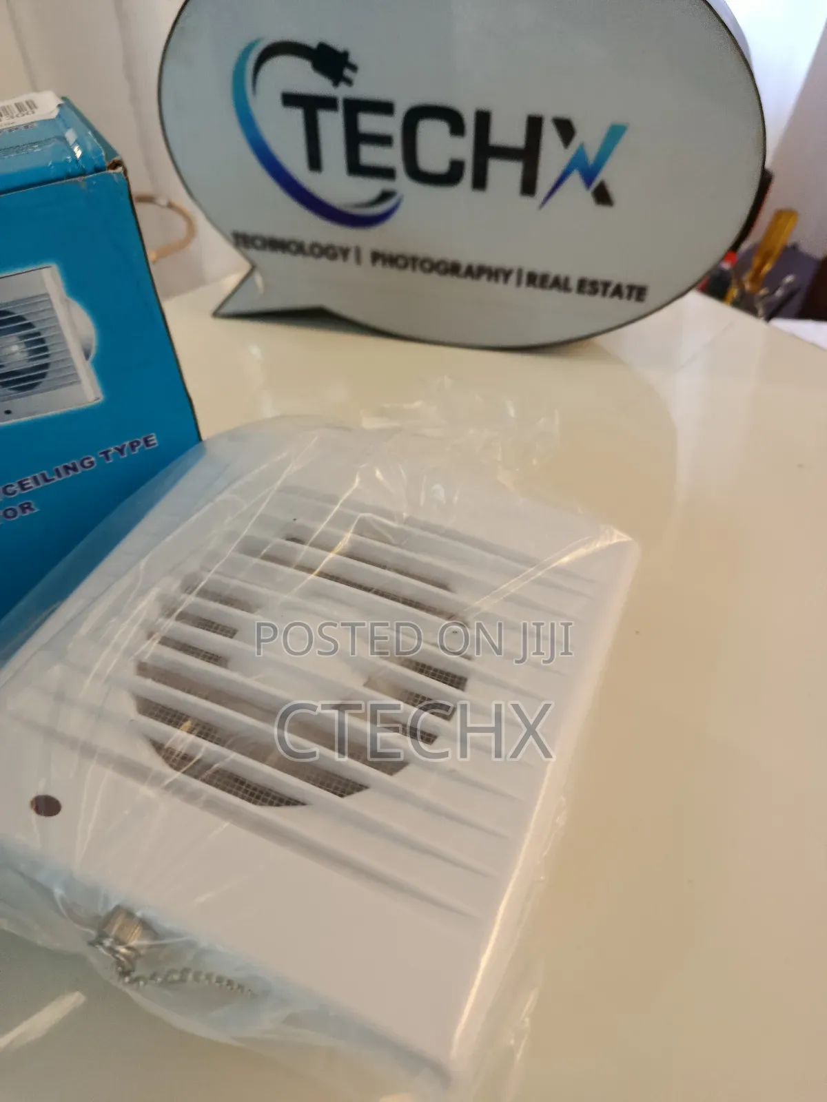 Hon Guan 4 Inch Pull Cord Bathroom/Kitchen Extractor Fan