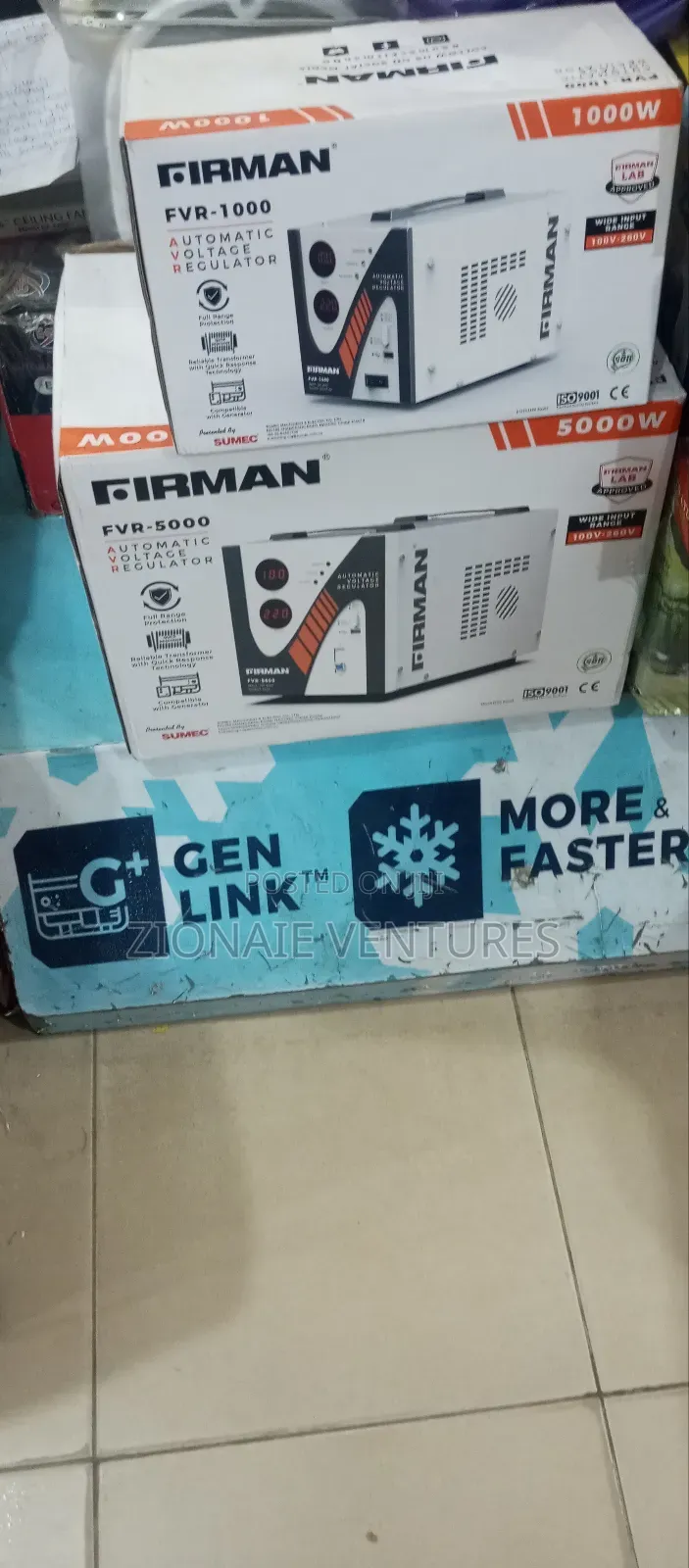 Firman Stabilizer 5000watts