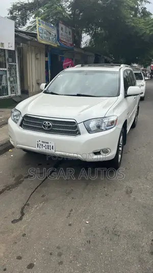 Toyota Highlander Hybrid Limited 2008 White
